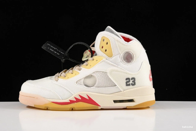 Reps ice colorway ofw 5 air ct8480-002 jordan cream 0413